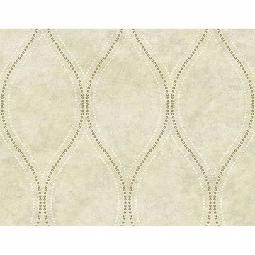 Picture of Eira Beige Marble Ogee Wallpaper