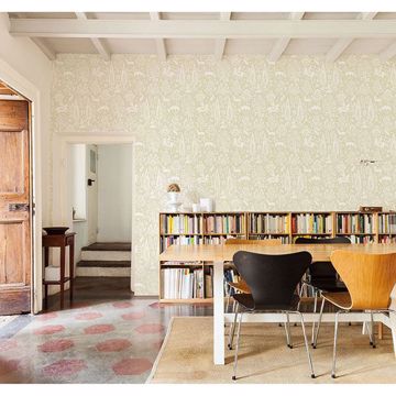 Show details for Sherwood Cream Woodland Wallpaper