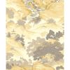 Picture of Ordos Yellow Eastern Toile Wallpaper 