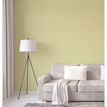 Show details for Stockholm Lime Geometric Wallpaper