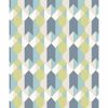 Picture of Copenhagen Blue Geometric Wallpaper