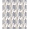 Picture of Copenhagen Grey Geometric Wallpaper 