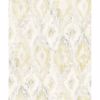 Picture of Gilboa Yellow Ikat Wallpaper