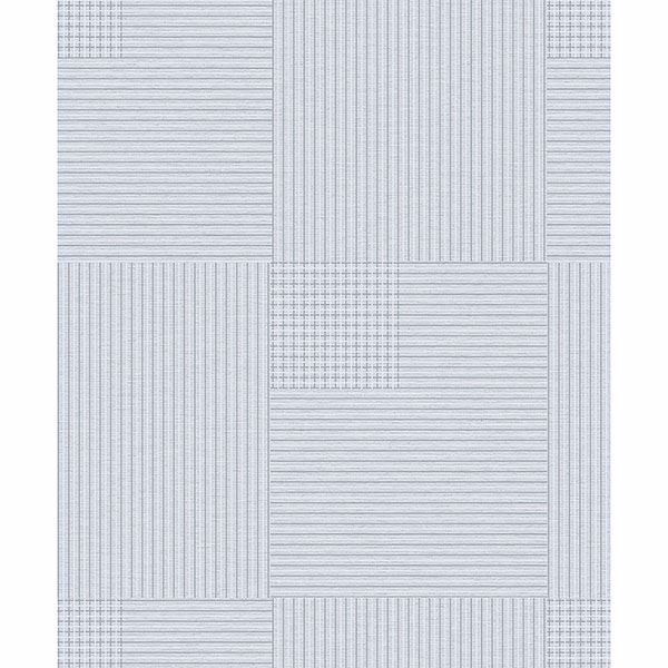 Picture of Ronald Light Blue Squares Wallpaper