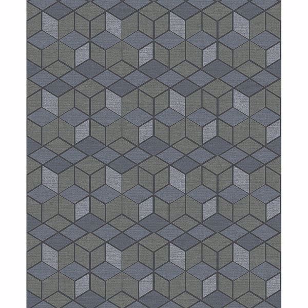 Picture of Joanne Taupe Blox Wallpaper