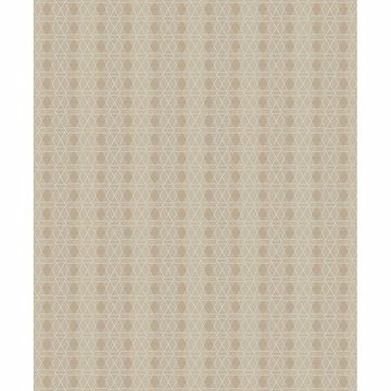 Picture of Taylor Beige Diamond Wallpaper