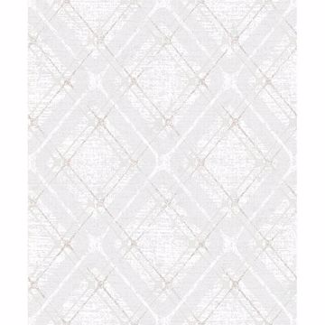 Picture of Hadley Light Grey Argyle Wallpaper