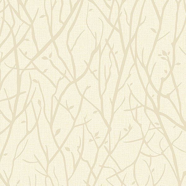 Picture of Kaden Champagne Branches Wallpaper 