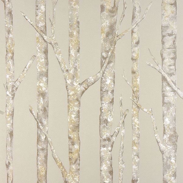Picture of Cameron Beige Trees Wallpaper 