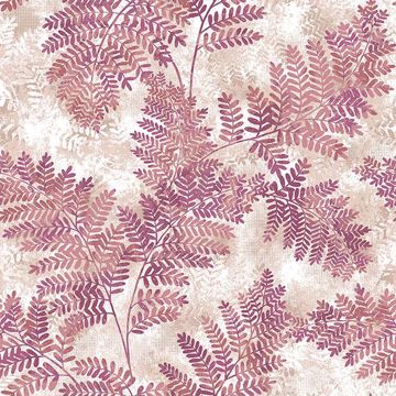 Picture of Cyathea Pink Fern Wallpaper 