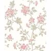 Picture of Parry Pink Floral Wallpaper 