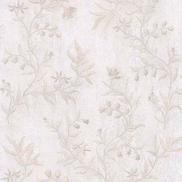 Picture of Dahlia Ivory Trail Wallpaper 