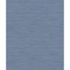 Picture of Ashleigh Blue Linen Texture Wallpaper 