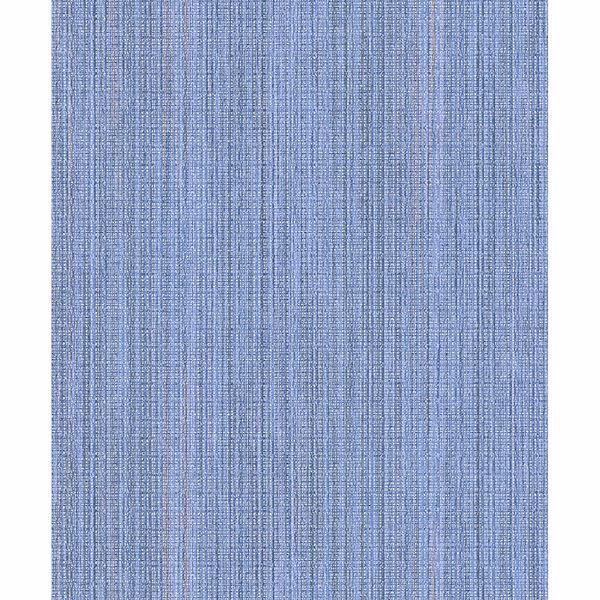 Picture of Audrey Blue Stripe Texture Wallpaper 