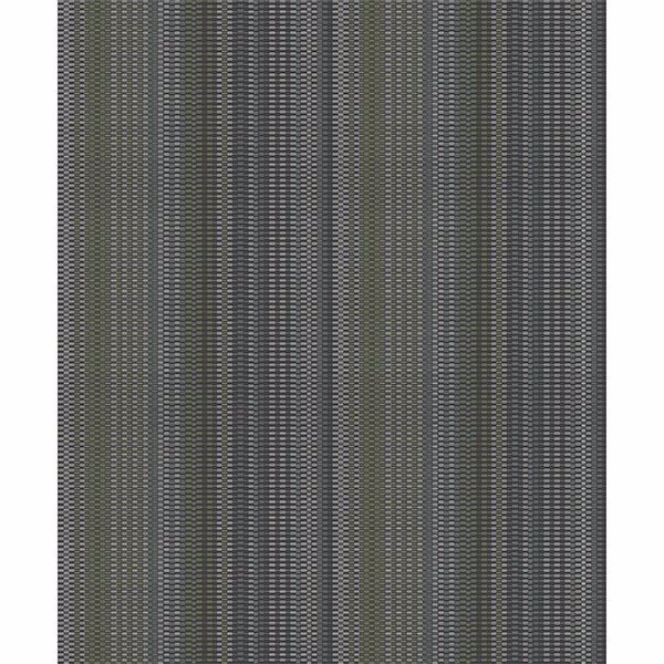 Picture of Morgen Charcoal Stripe Wallpaper