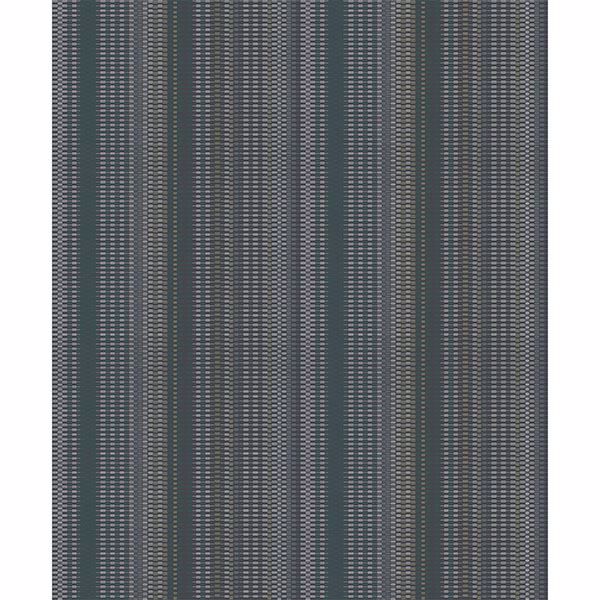 Picture of Morgen Navy Stripe Wallpaper 