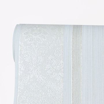 Show details for Mackenzie Mint Stripe Wallpaper