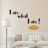 Picture of What I Am Wall Quote Decals