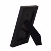 Fetco Home Dcor Longwood Rustic Black 5x7 Picture frame Fetco Home Décor F464657