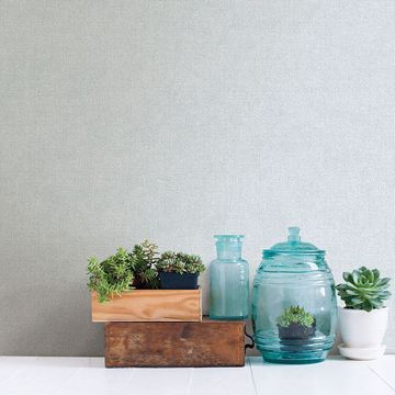 Show details for Nina Light Blue Texture Wallpaper
