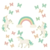 Picture of Enchanting Unicorns Glow in the Dark Wall Art Kit
