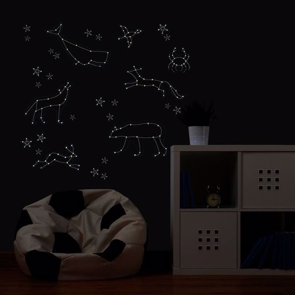 Reach for the Stars Glow in the Dark Wall Decal