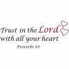 Picture of Trust Wall Quote Decals