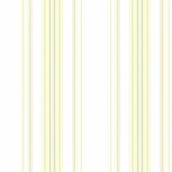 Picture of Lenna Yellow Jasmine Stripe Wallpaper