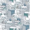 Picture of West Teal City Wallpaper