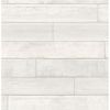 Picture of Wallace White Timber Wallpaper