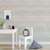 Picture of Wallace White Timber Wallpaper