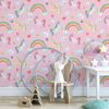 Picture of Elora Pink Unicorn Wonderland Wallpaper