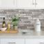 Picture of Grey Stone Peel & Stick Backsplash