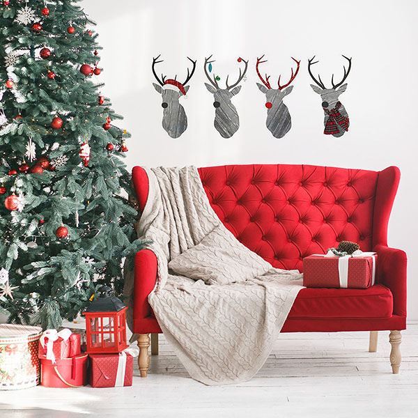 DWPK2211 Reindeer Games Large Wall Art Kit by WallPops