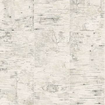 Picture of Champlain Cream Grid Wood Wallpaper