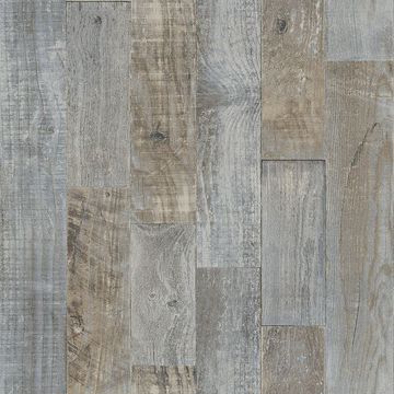 Picture of Chebacco Grey Wooden Planks Wallpaper