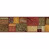 Picture of Pinecone Collage Multicolor Patchwork Border