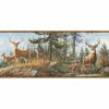 Picture of Whitetail Crest Multicolor Forest Border