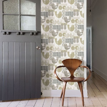 Folklore Wallpaper Collection | Scandinavian Wallpaper | Brewster Home ...