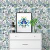Picture of Whimsy Blue Fauna Wallpaper