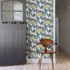 Picture of Hennika Multicolor Patchwork Wallpaper