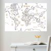Picture of Glam Dry Erase Map