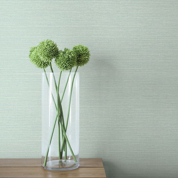 2765BW41002 Agena Light Blue Sisal Wallpaper by James