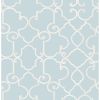 Picture of Lilles Teal Trellis Wallpaper