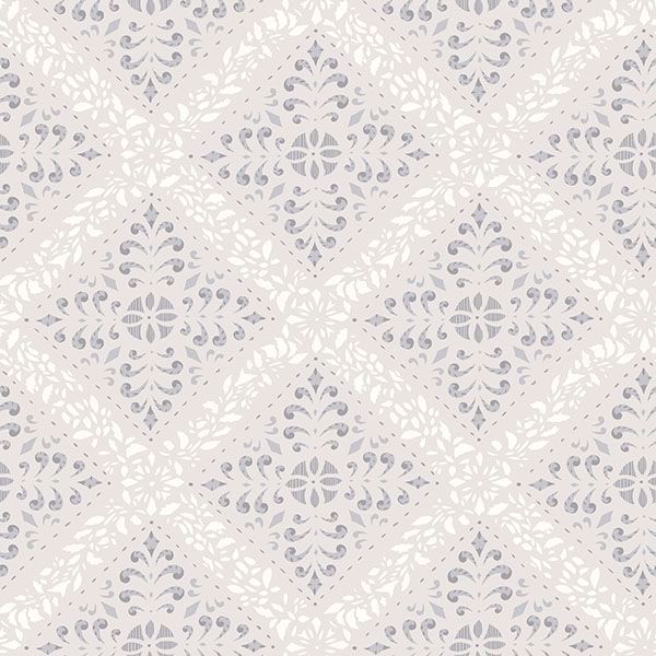 Picture of Nyborg Taupe Ornamental Geometric Wallpaper