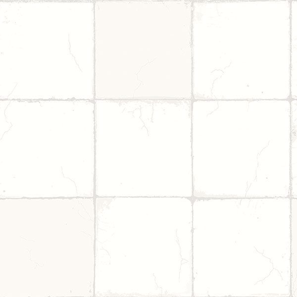 Picture of Capri Off-White Tiles Wallpaper