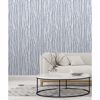 Picture of Flay Navy Birch Tree Wallpaper