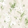 Picture of Turner Cream Watercolor Floral Wallpaper