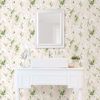 Picture of Turner Cream Watercolor Floral Wallpaper