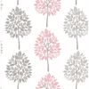 Picture of Saar Pink Tree Wallpaper
